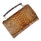 Versatile Lady Crossbody Wrist Bag - Multi-functional - Crocodile Head Purple