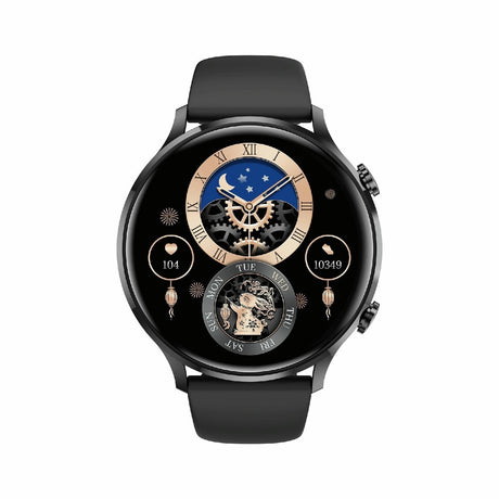 1.39 Inch Bt5.2 Smart Sport Watch Support Bluetooth Call / Sleep / Blood Oxygen / Temperature / Heart Rate / Blood Pressure Health Monitor - Black