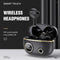 Waterproof 9d Stereo Bluetooth Earphones with Charging Case - Green