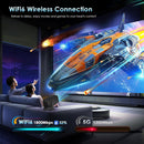 Portable 4K Android 12.0 Mini Wifi Projector For Home Use