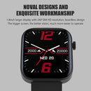 1.8 Inch Tft Screen Bluetooth Smart Watch Support Heart Rate Monitoring & 100+ Sports Modes - Blue