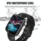 1.8 Inch Tft Screen Bluetooth Smart Watch Support Heart Rate Monitoring & 100+ Sports Modes - Blue