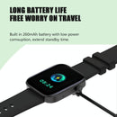 1.8 Inch Tft Screen Bluetooth Smart Watch Support Heart Rate Monitoring & 100+ Sports Modes - Blue