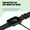 1.8 Inch Tft Screen Bluetooth Smart Watch Support Heart Rate Monitoring & 100+ Sports Modes - Blue
