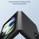 For Samsung Galaxy Z Fold4 5G Shockproof Skin - Breathable & Protective - White