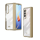 For Samsung Galaxy z Fold4 5G Samsung Galaxy z Fold4 Full Body Electroplating Hinge Case - Integrated Design - Gold