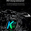 1.39 Inch Bt5.2 Smart Sport Watch Support Bluetooth Call / Sleep / Blood Oxygen / Temperature / Heart Rate / Blood Pressure Health Monitor - Black
