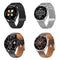 1.32 Inch Heart Rate Monitoring Smart Watch With Payment Function - Silver Leather