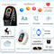 Waterproof Smart Watch With Heart Bp Oxygen And Sugar Monitoring - Ip68 - Red