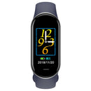 Waterproof Smart Watch With Heart Bp Oxygen And Sugar Monitoring - Ip68 - Red
