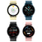 Smart Heart Rate Blood Pressure Oxygen Monitoring Sports Pedometer Wireless Bluetooth Watch - Gold