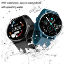 Smart Heart Rate Blood Pressure Oxygen Monitoring Sports Pedometer Wireless Bluetooth Watch - Gold