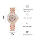 Diamond Chain Watch for Women - Elegant and Timeless - Silver Golden