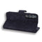 For Samsung Galaxy Z Fold4 5G Dual Fold Mandala Leather Case - Embossed Design - Purple