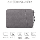 14.1-15.4 Inch Sheepskin Notebook Inner Bag Options - Elegant Gray