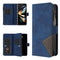 For Samsung Galaxy Z Fold4 5G Leather Zip Wallet With Rhombus Texture - Green