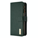 For Samsung Galaxy Z Fold4 5G Litchi Texture Zip Wallet - Gold