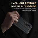 For Samsung Galaxy z Fold4 5G Magnetic Snap Leather Flip Case - All-inclusive - Brown