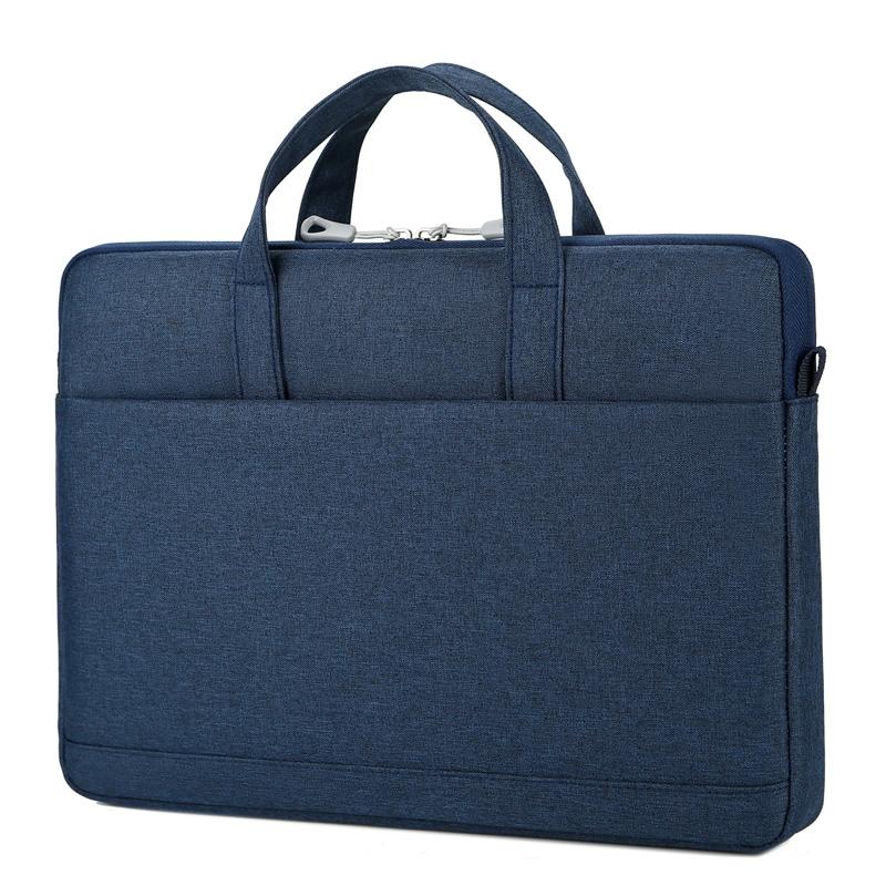 15 Inch Waterproof Oxford Laptop Handbag - P310 - Navy Blue