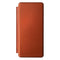For Samsung Galaxy Z Fold4 5G Carbon Fiber Flip Leather Case - Green