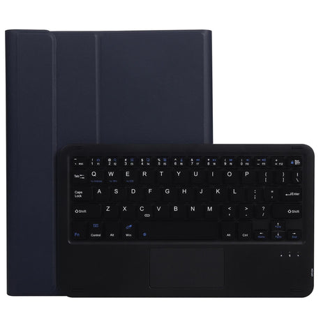 2-In-1 Bluetooth Keyboard & Leather Tablet Case For Ipad Pro 11 / Ipad Air 2020 - Dark Blue