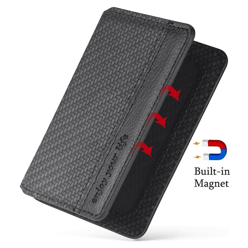 Universal Phone Card Holder With Bracket Multifunctional - Brown