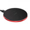15W Round Wireless Charger Fast Charge - Mirror Black