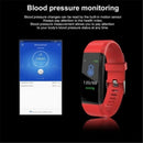 Smart Oled Fitness Tracker With Pedometer - Blue