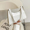 Small Square Stone Pattern Shoulder Bag For Women - Pink
