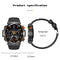 1.46 Inch Round Screen Bluetooth Smart Watch Support Health Monitoring & 100+ Sports Modes - Green