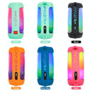 Shockproof Silicone Protective Case for Jbl Pulse4 with Carabiner & Lanyard - Dark Blue
