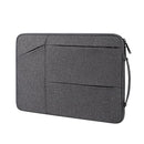 13.3 Inch Waterproof Laptop Handbag with Shock-absorbing Capacity - Deep Sky Gray