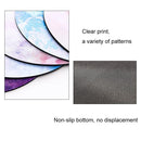 5 Piece Round Rubber Mouse Pad Set - Mars