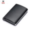 Automatic Rfid Blocking Card Holder with Coin Pocket - Carbon Fiber