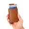 Automatic Rfid Blocking Card Holder with Coin Pocket - Carbon Fiber