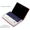 Stainless Steel Card Holder Sleek Business Accessory - White