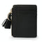 Compact Card Holder With Large Capacity Cute Mini Coin Purse - Blue