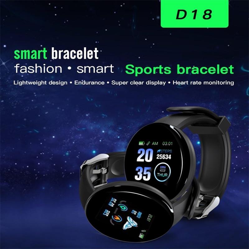 Smart Watch With Call Reminder And Health Monitoring - Waterproof - Green