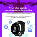 Smart Watch With Call Reminder And Health Monitoring - Waterproof - Green
