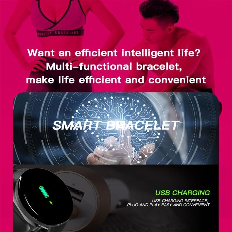 Smart Watch With Call Reminder And Health Monitoring - Waterproof - Green