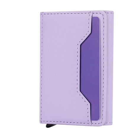10x6x3cm Secure Brush Card Bag - Compact and Protective - Purple