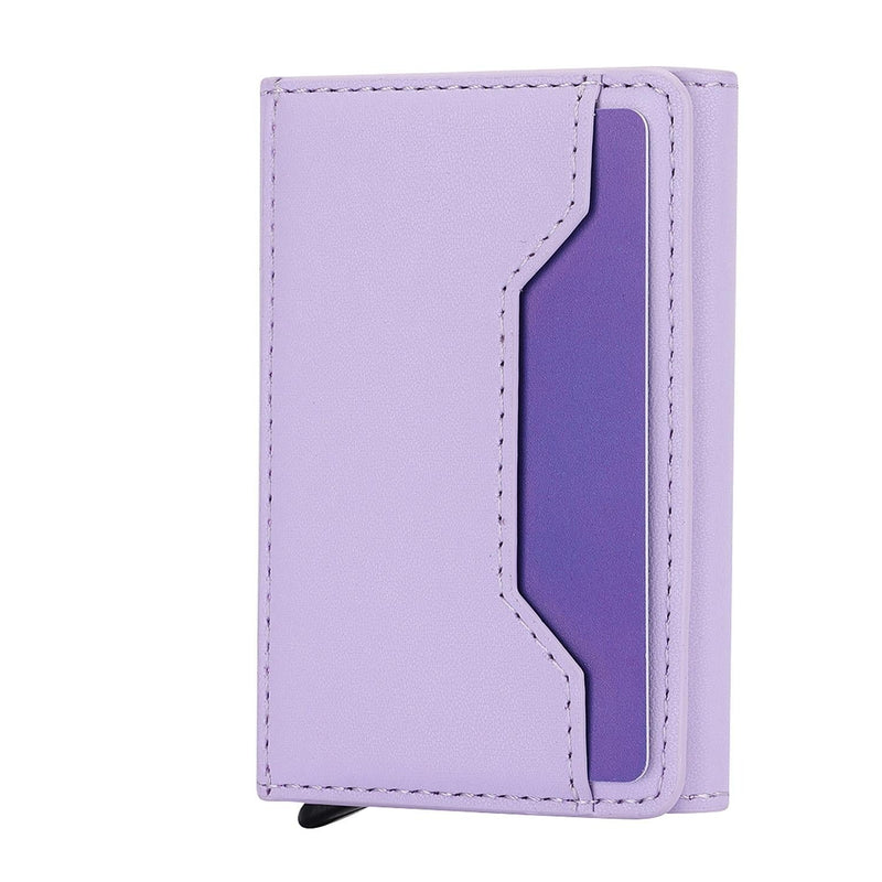 10x6x3cm Secure Brush Card Bag - Compact and Protective - Purple