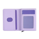 10x6x3cm Secure Brush Card Bag - Compact and Protective - Purple