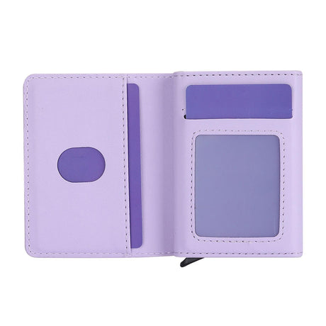 10x6x3cm Secure Brush Card Bag - Compact and Protective - Purple