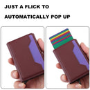 10x6x3cm Secure Brush Card Bag - Compact and Protective - Purple