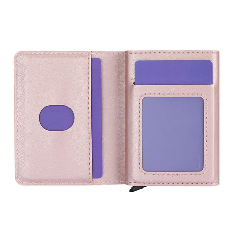 10x6x3cm Secure Brush Card Bag - Compact and Protective - Purple