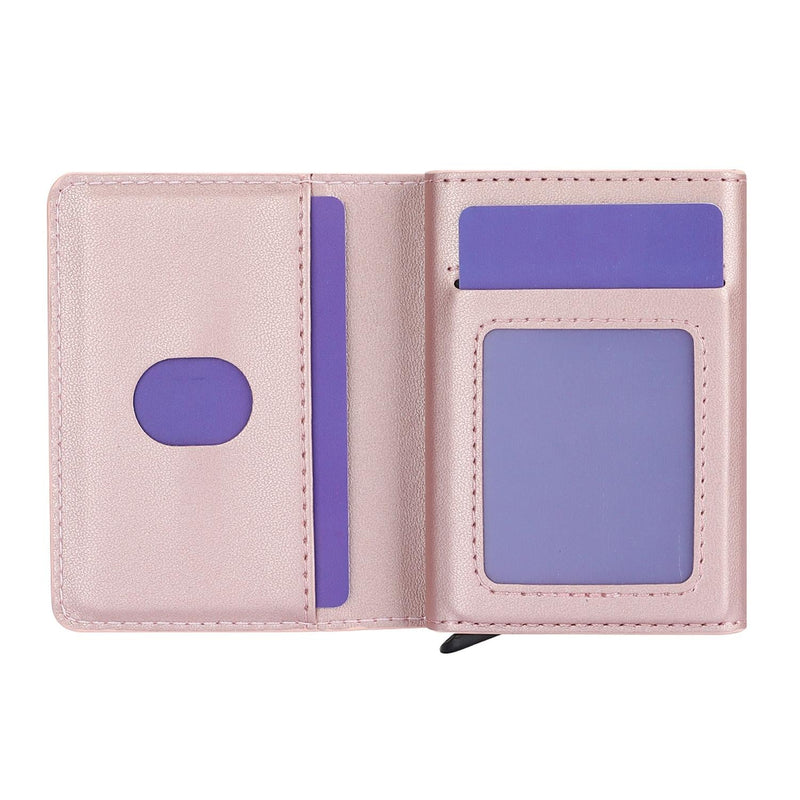 10x6x3cm Secure Brush Card Bag - Compact and Protective - Purple