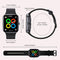 Ip67 Waterproof Smart Bracelet Bluetooth Call Fitness Tracker - Blue
