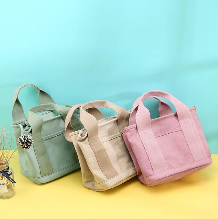 Multi Compartment Shoulder Bag - 3D Design - Pink