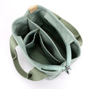 Multi Compartment Shoulder Bag - 3D Design - Pink